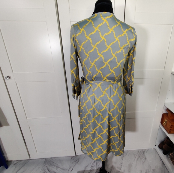 Wrap Dress Julie Brown Size Large - Picture 4 of 4